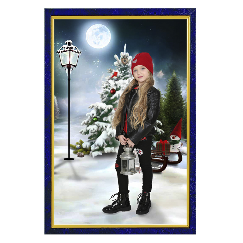 оформление фотосессии в багетную рамку