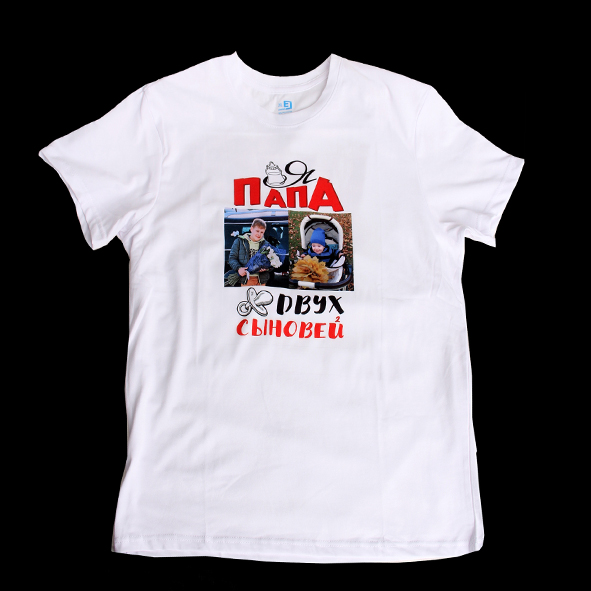 нанесение изображения на майку